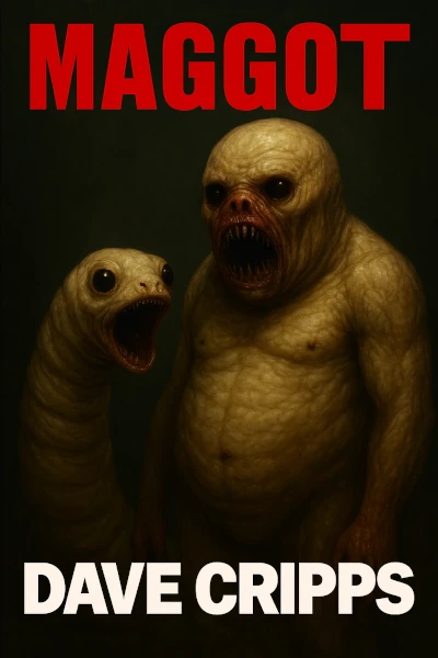 Cover art for the short story Maggot.